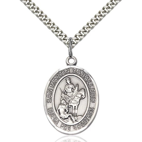 San Martin Caballero Pendant, Bliss, Sterling Silver