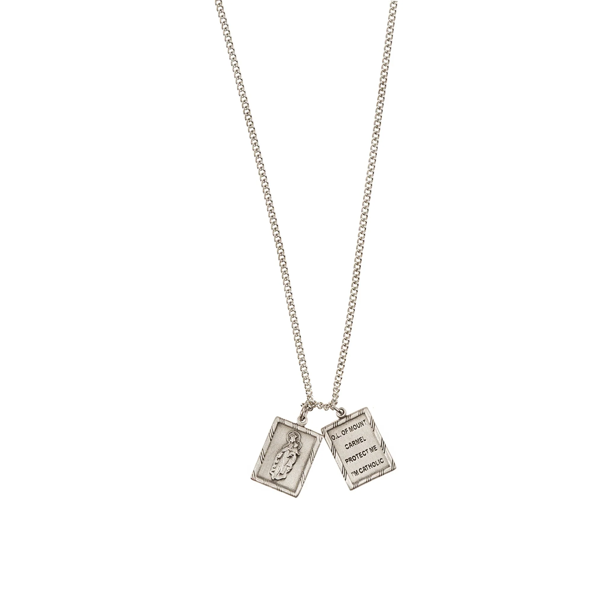 Scapular Necklace with Prayer Card - Image 2