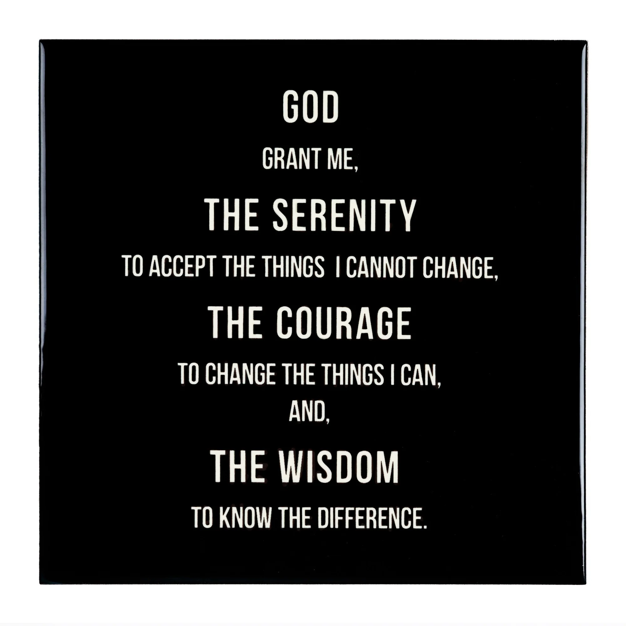 Serenity Prayer Tile - Image 2