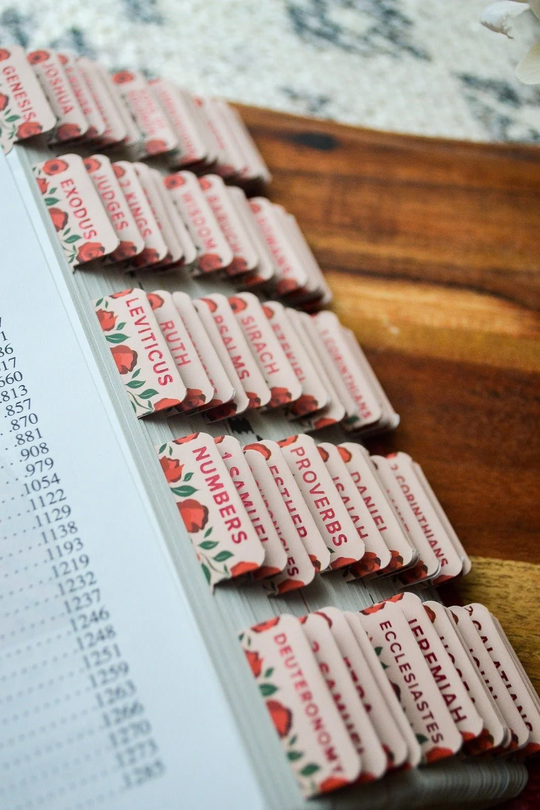 Shower of Roses Catholic Bible Tabs - Image 10