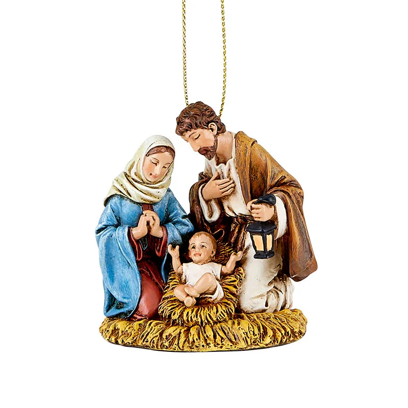 Silent Night of Adoration Ornament