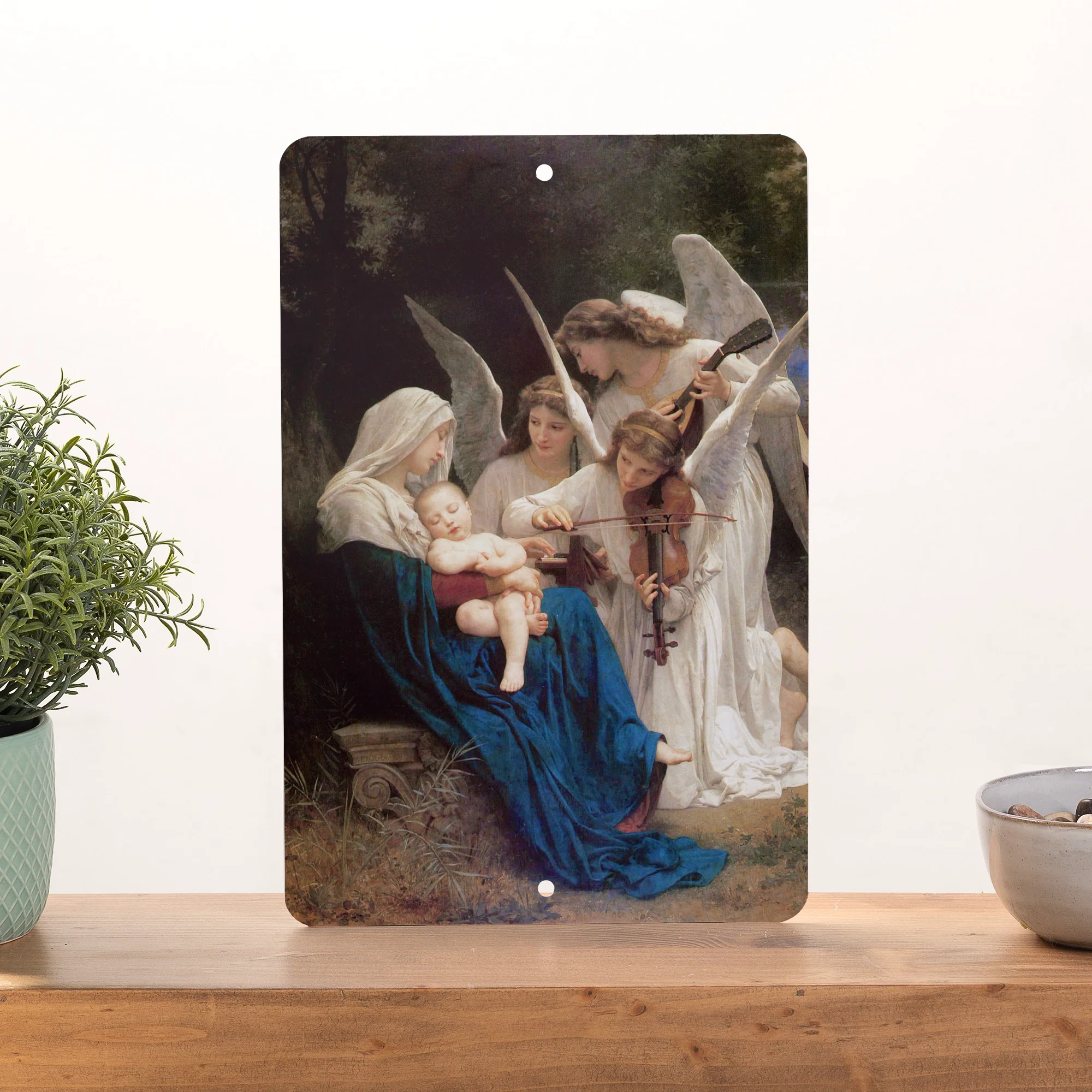 Song of Angels Tin Sign