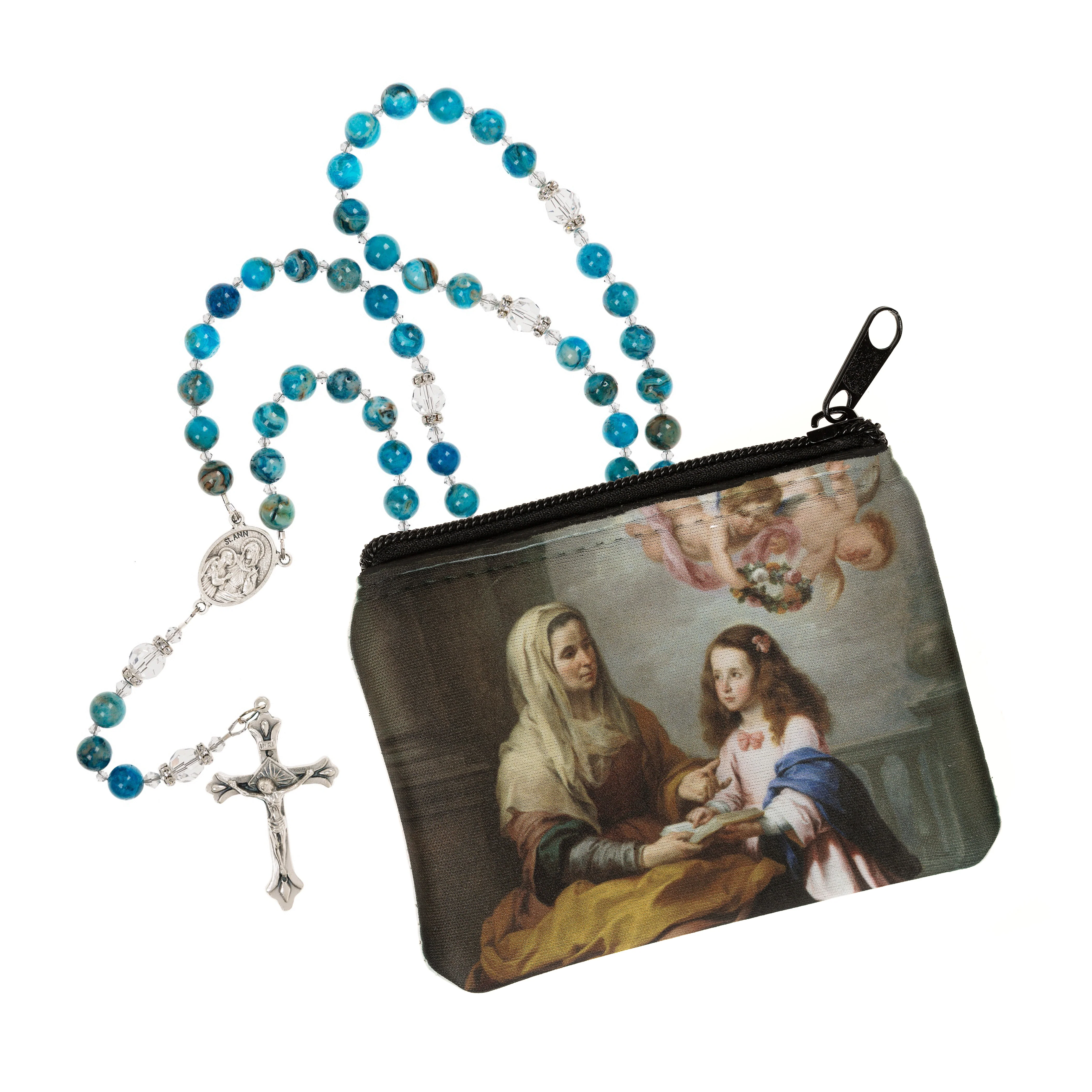 St Ann Mother's Rosary Set - Image 2