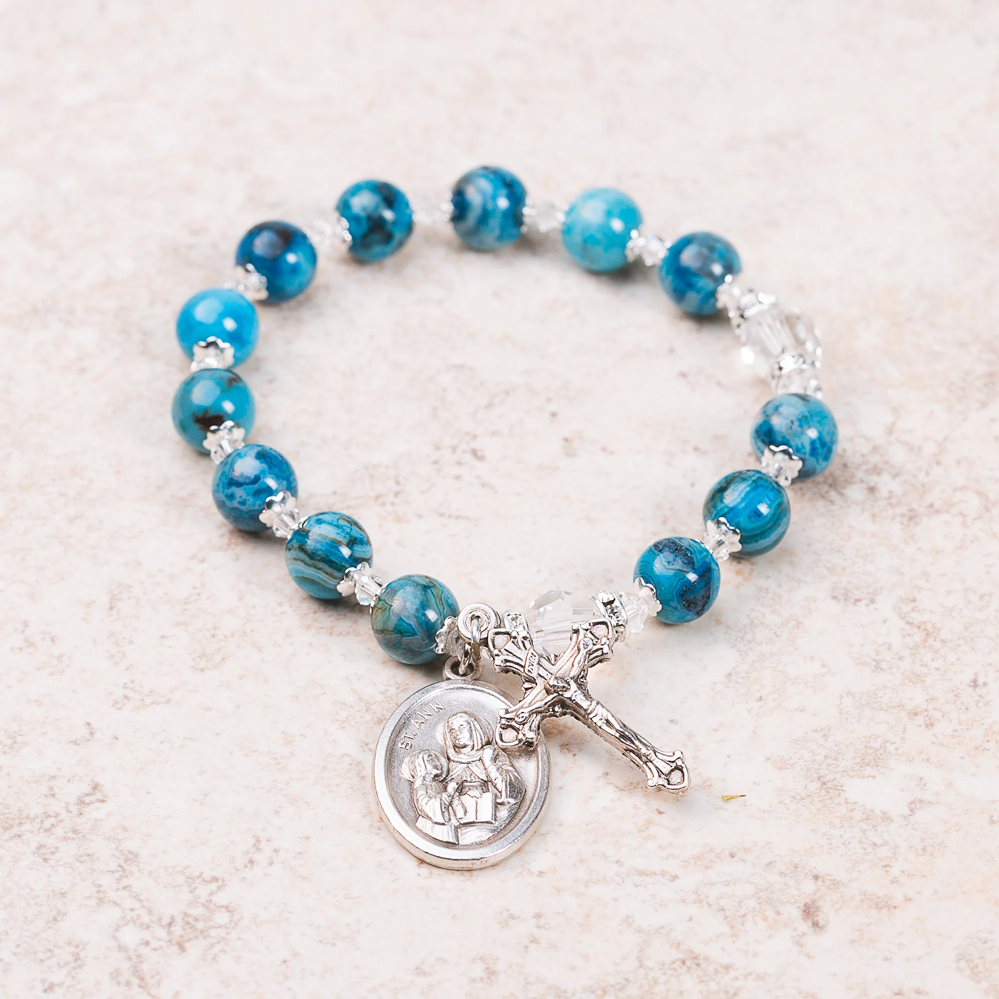 St. Anne Mother's Rosary Bracelet