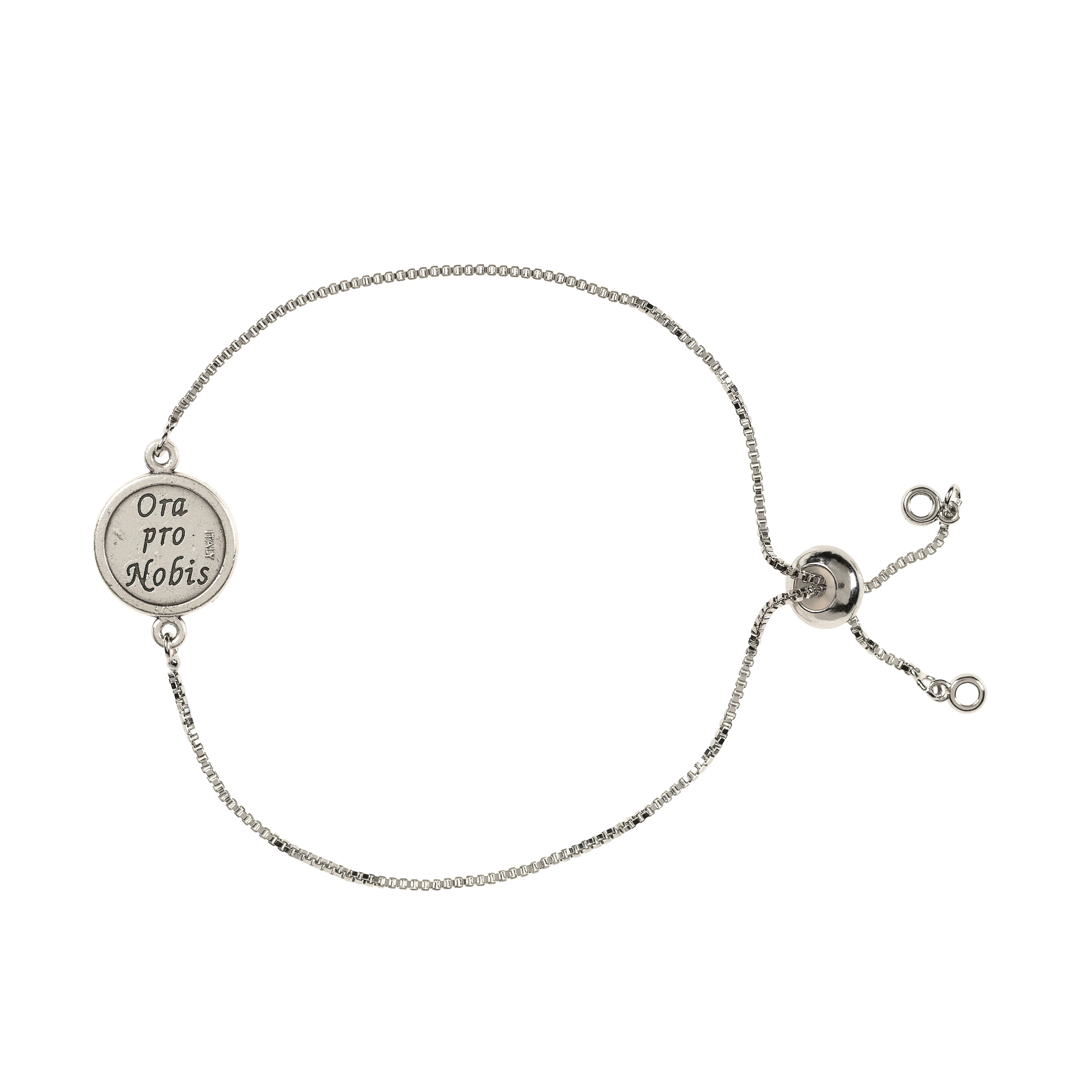St Anthony Box Chain Bracelet