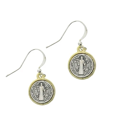 St. Benedict Drop Earrings