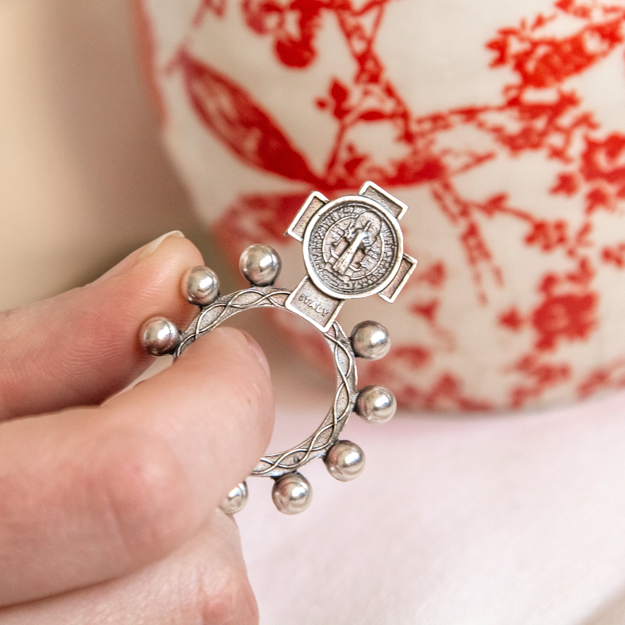 St. Benedict Finger Rosary Set