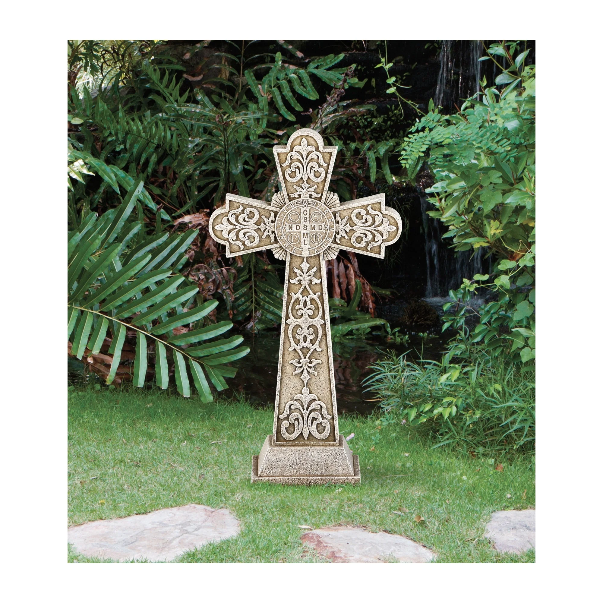 St. Benedict Garden Cross