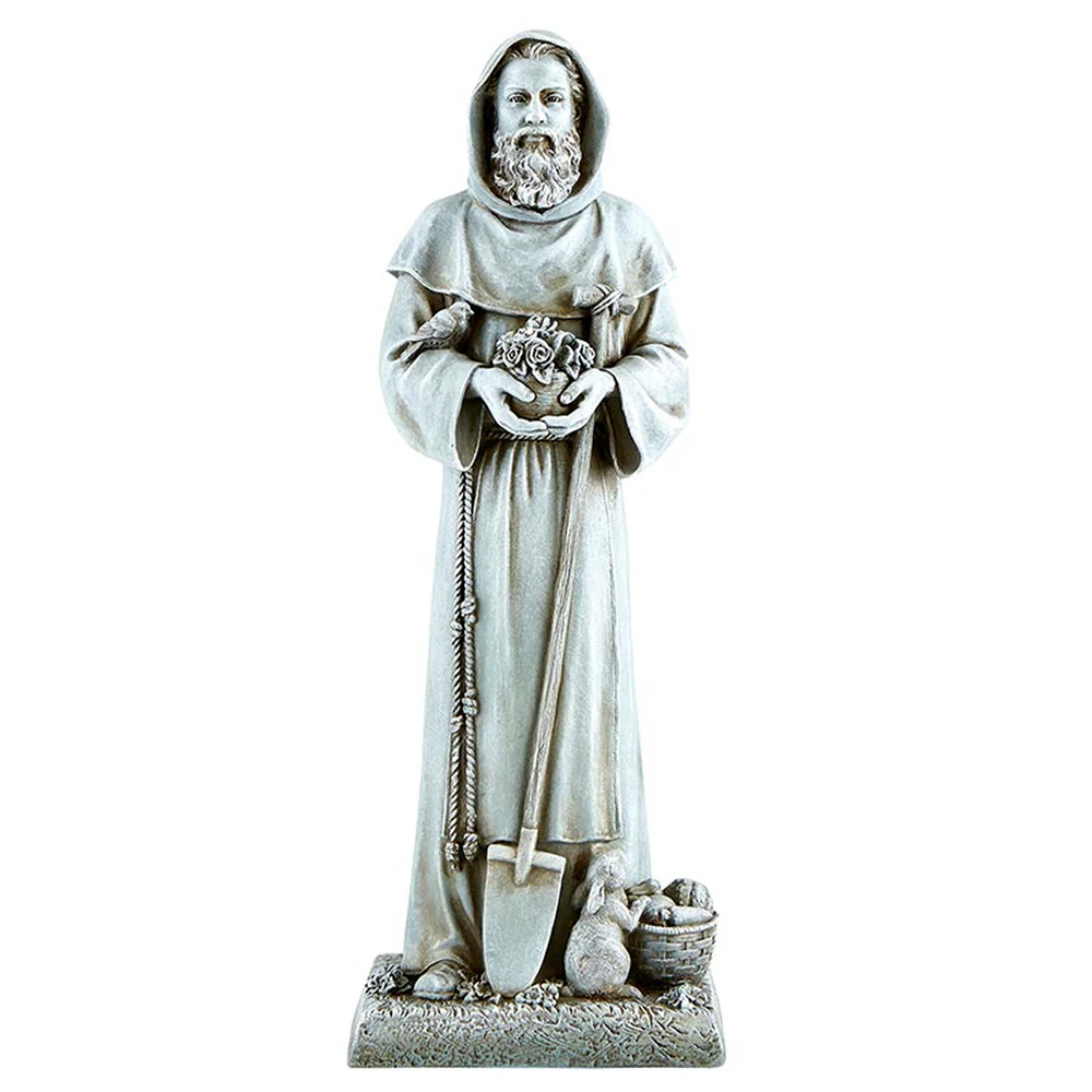 St. Fiacre Garden Statue - Small or Large - Image 2