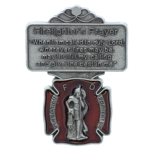 St. Florian Visor Clip for Fire Fighters