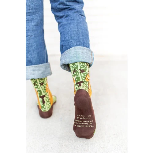 St. Francis of Assisi Socks - Image 5