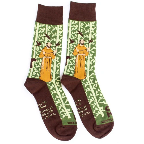 St. Francis of Assisi Socks - Image 6