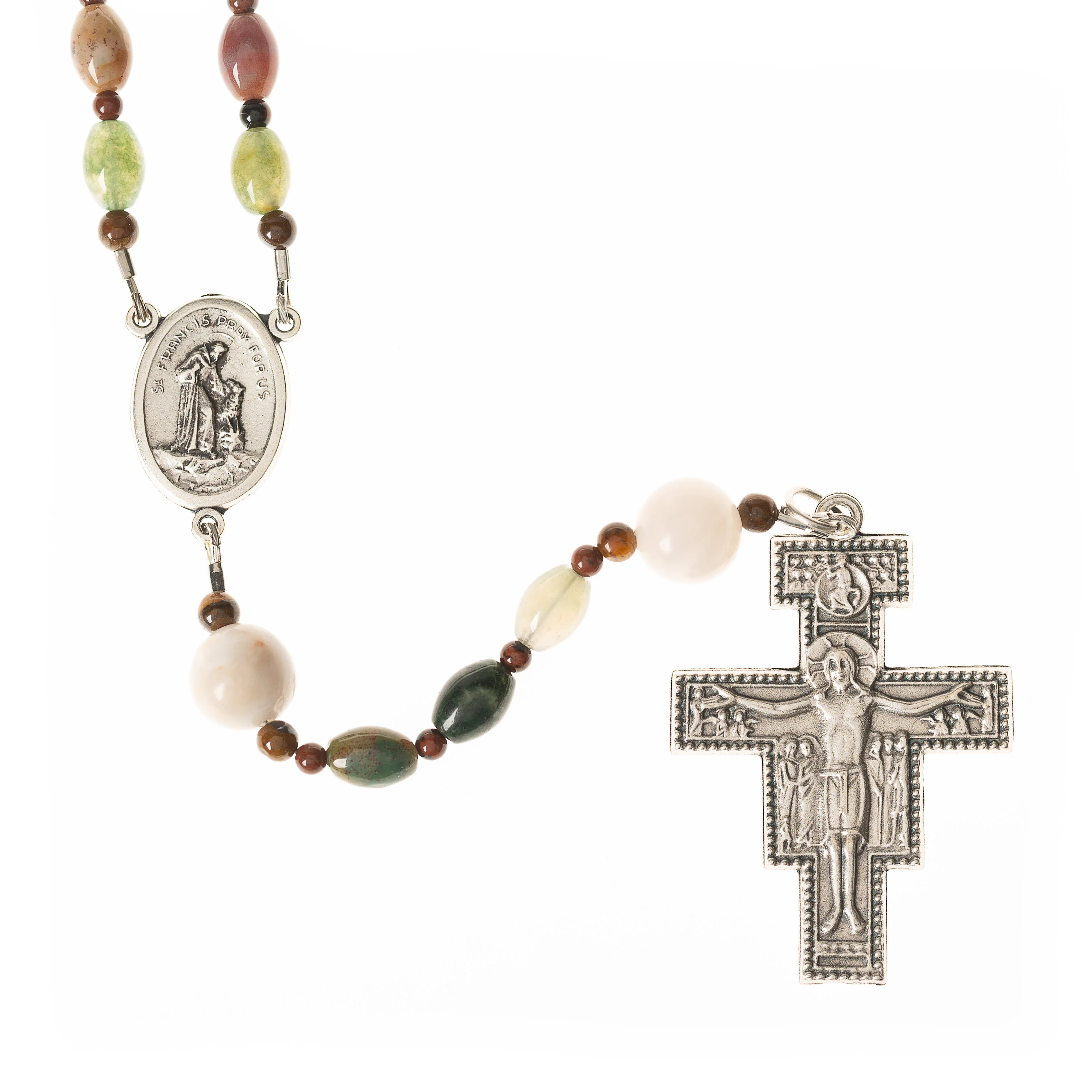 St. Francis Stone Rosary - Image 2