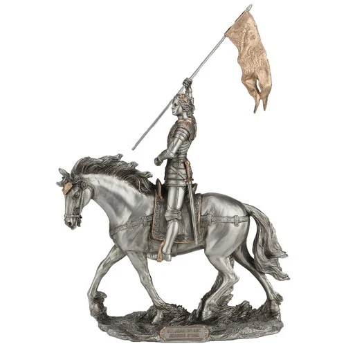 St. Joan Of Arc Statue 10X11" - Image 2