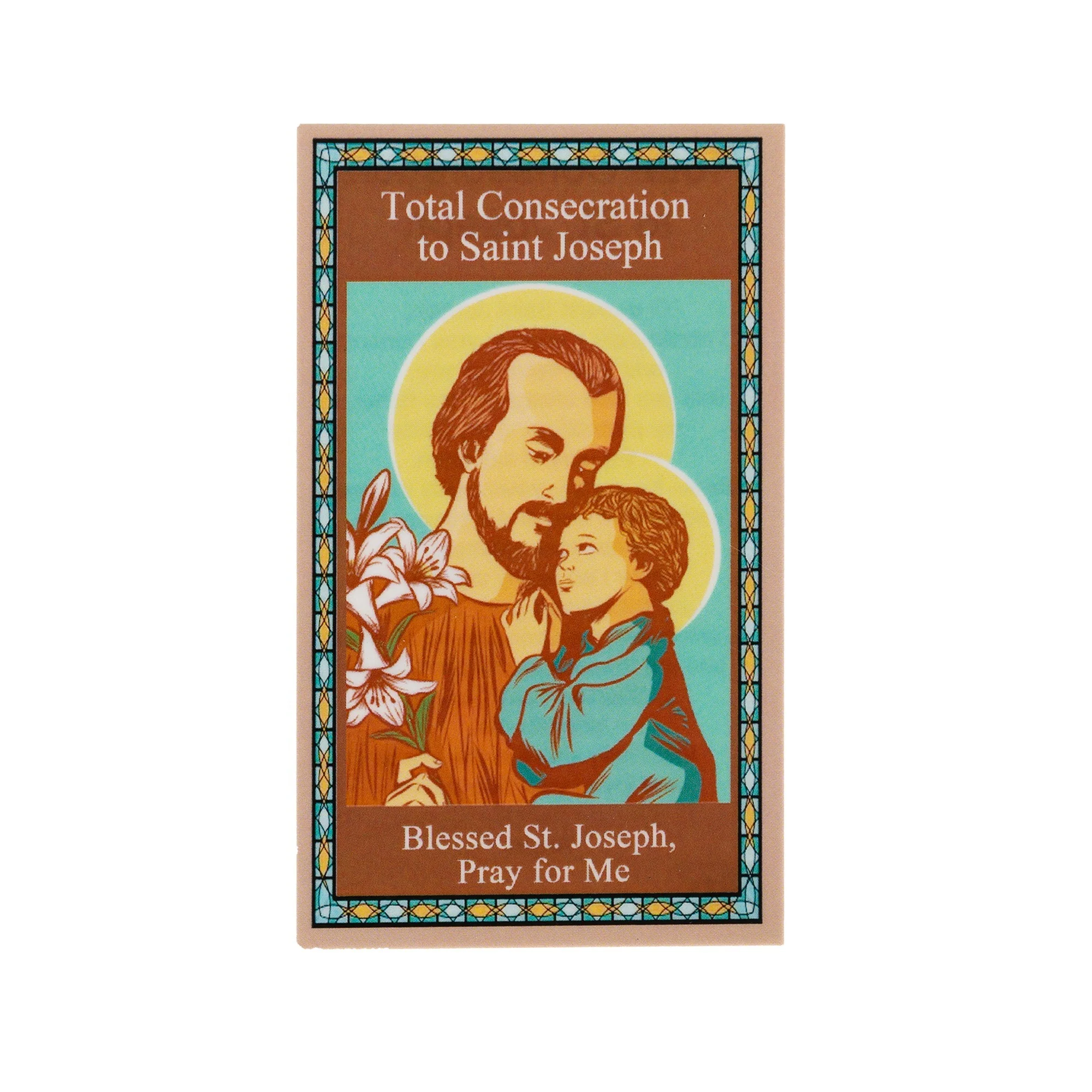 St. Joseph Bracelet with Consecration Prayer Card - Image 2