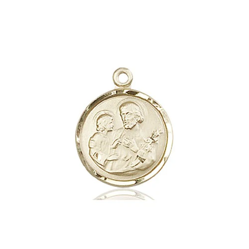 St. Joseph Medal, Bliss, 14Kt Gold - Image 2