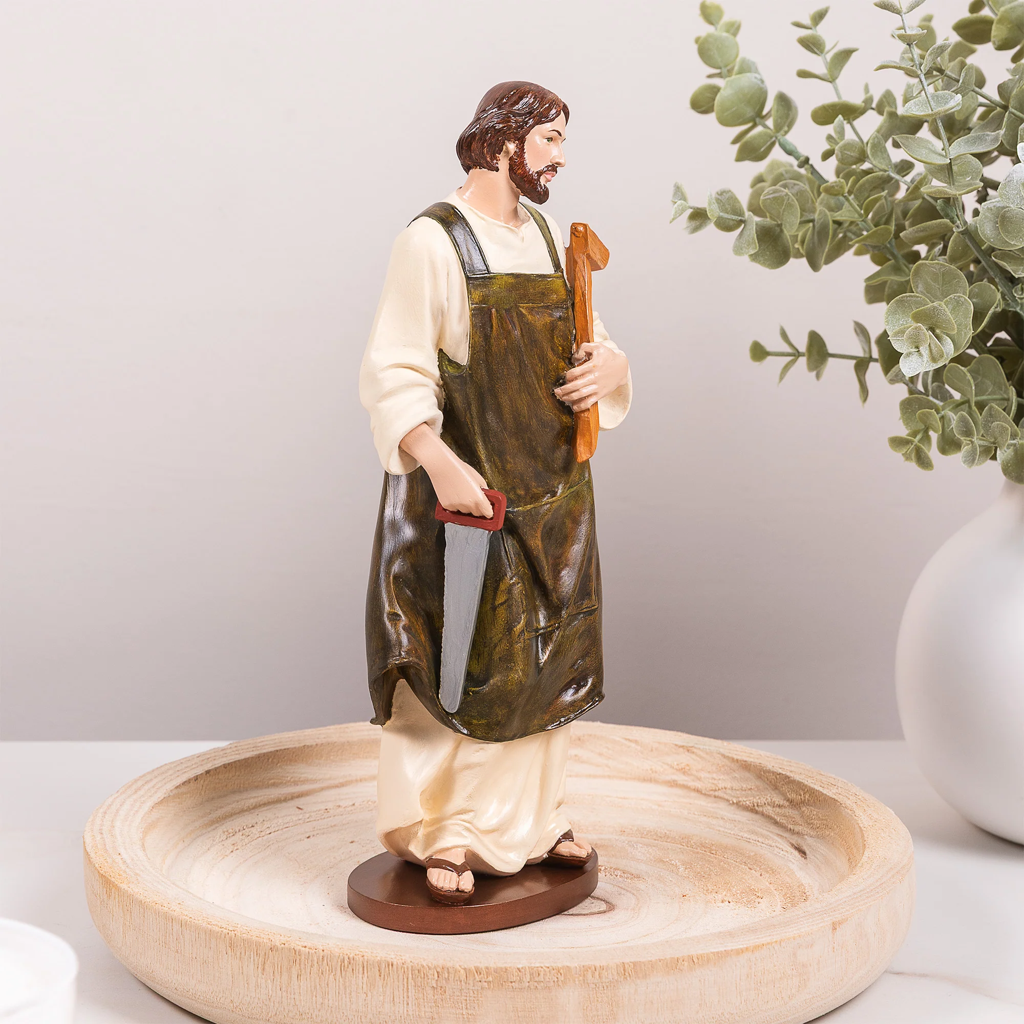 St. Joseph the Worker Statue - 10" - Image 3