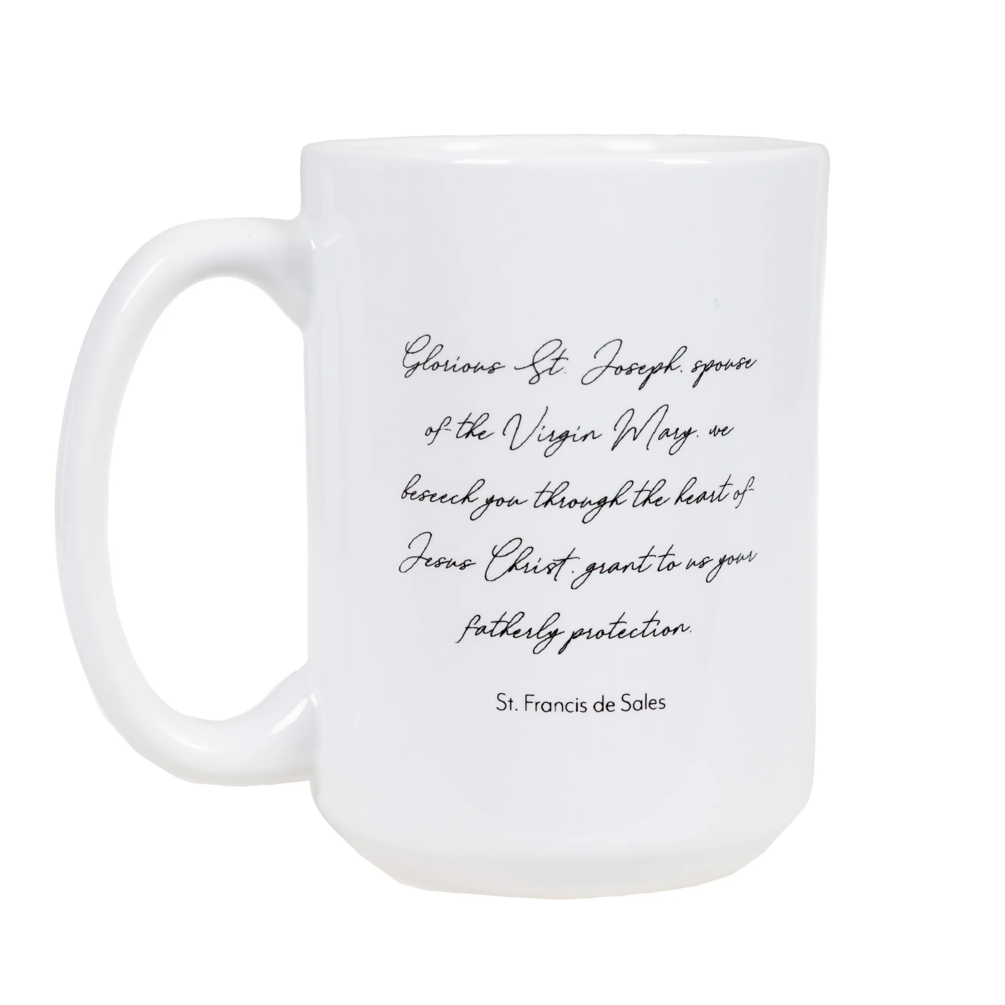 St. Joseph White Lily Mug - Image 2