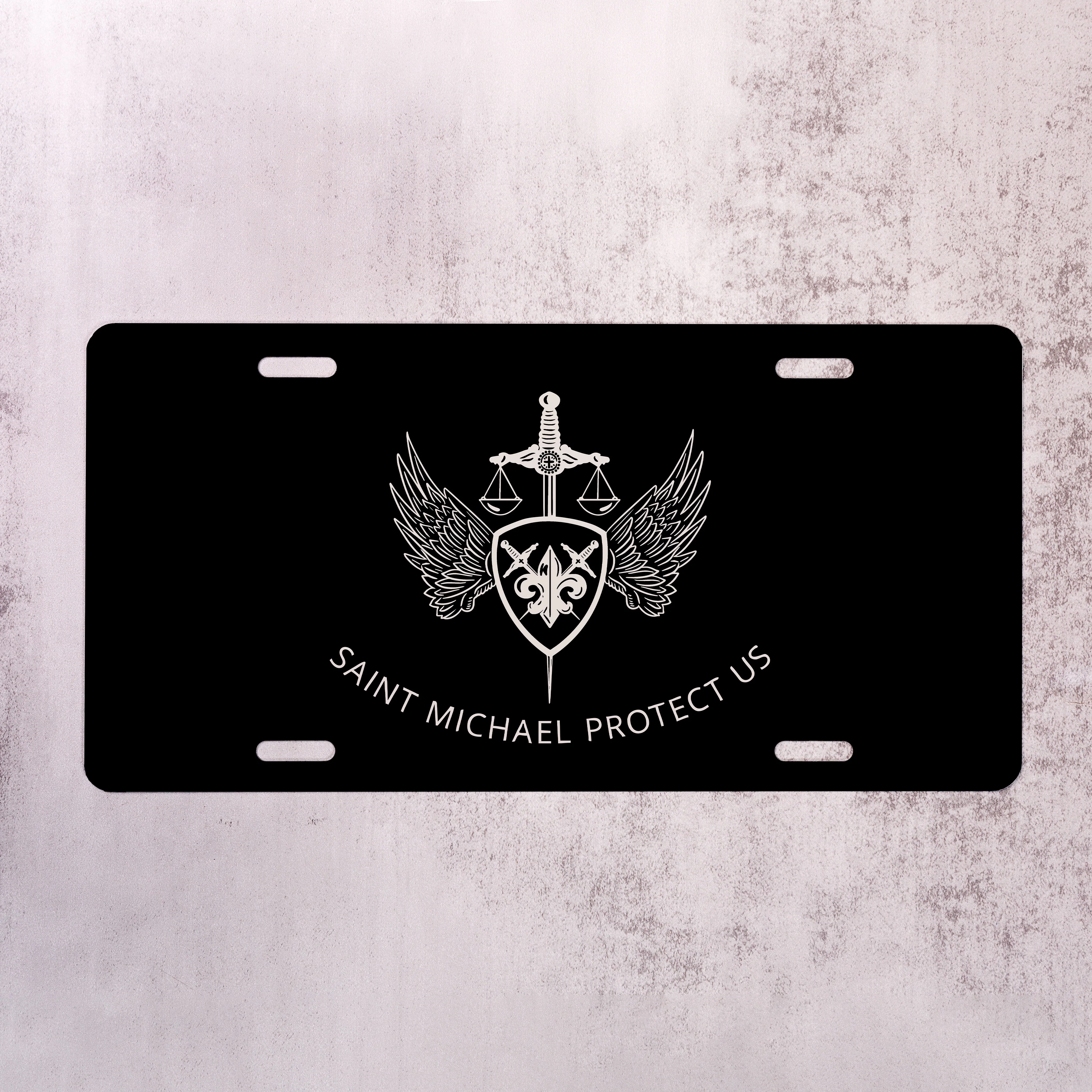 St. Michael License Plate