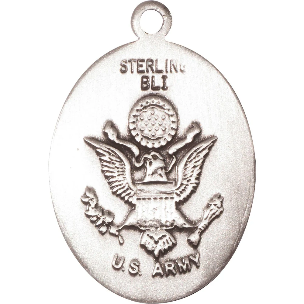 St. Michael Pendant Army, Bliss, Sterling Silver - Image 2