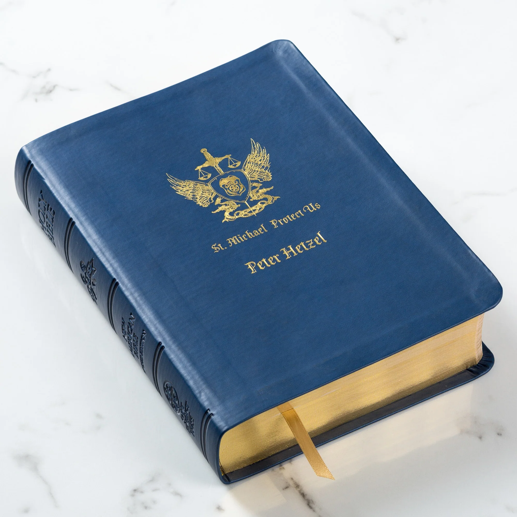 St. Michael Protect Us Law Enforcement Bible - Image 4