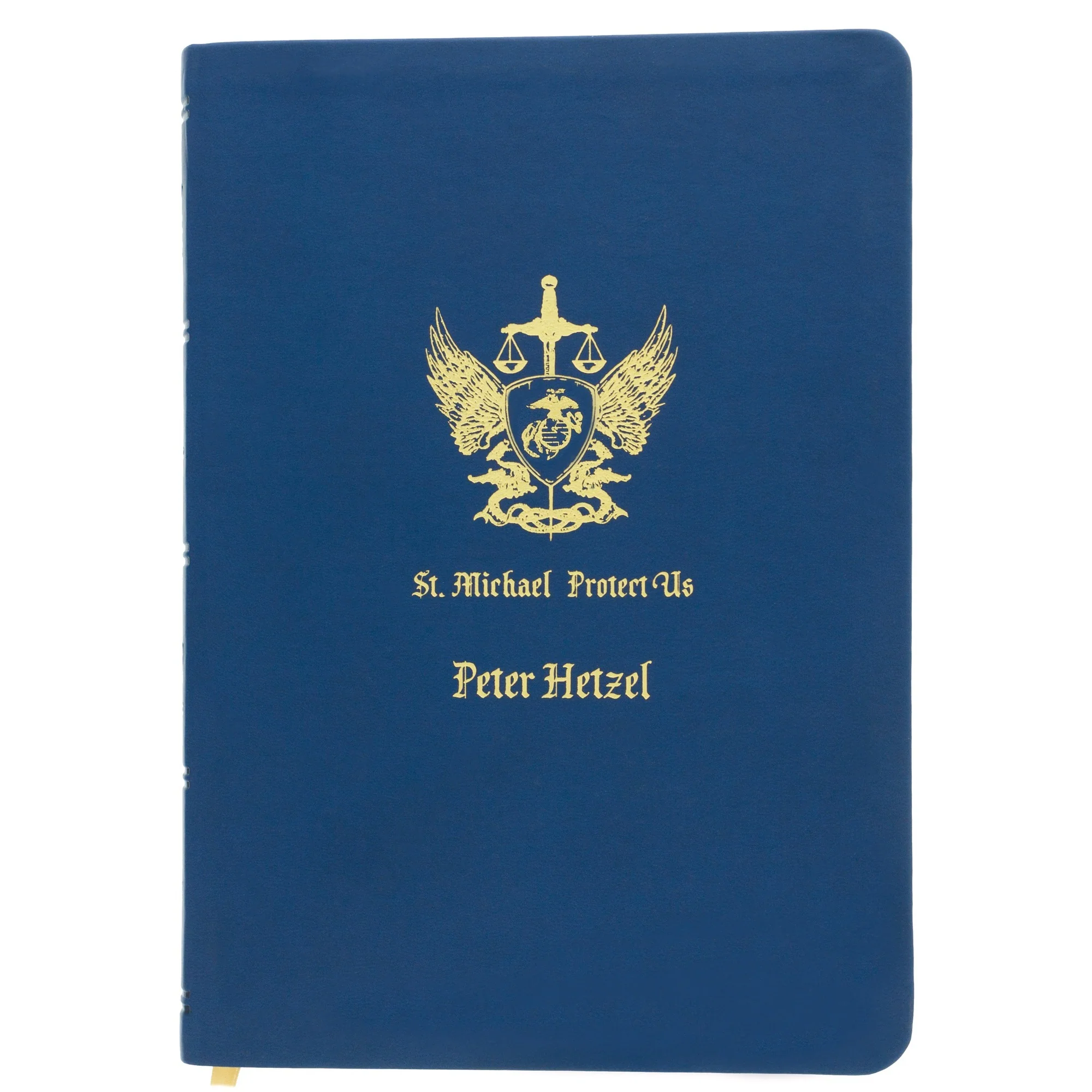 St. Michael Protect Us Marine Corps Bible - Image 5