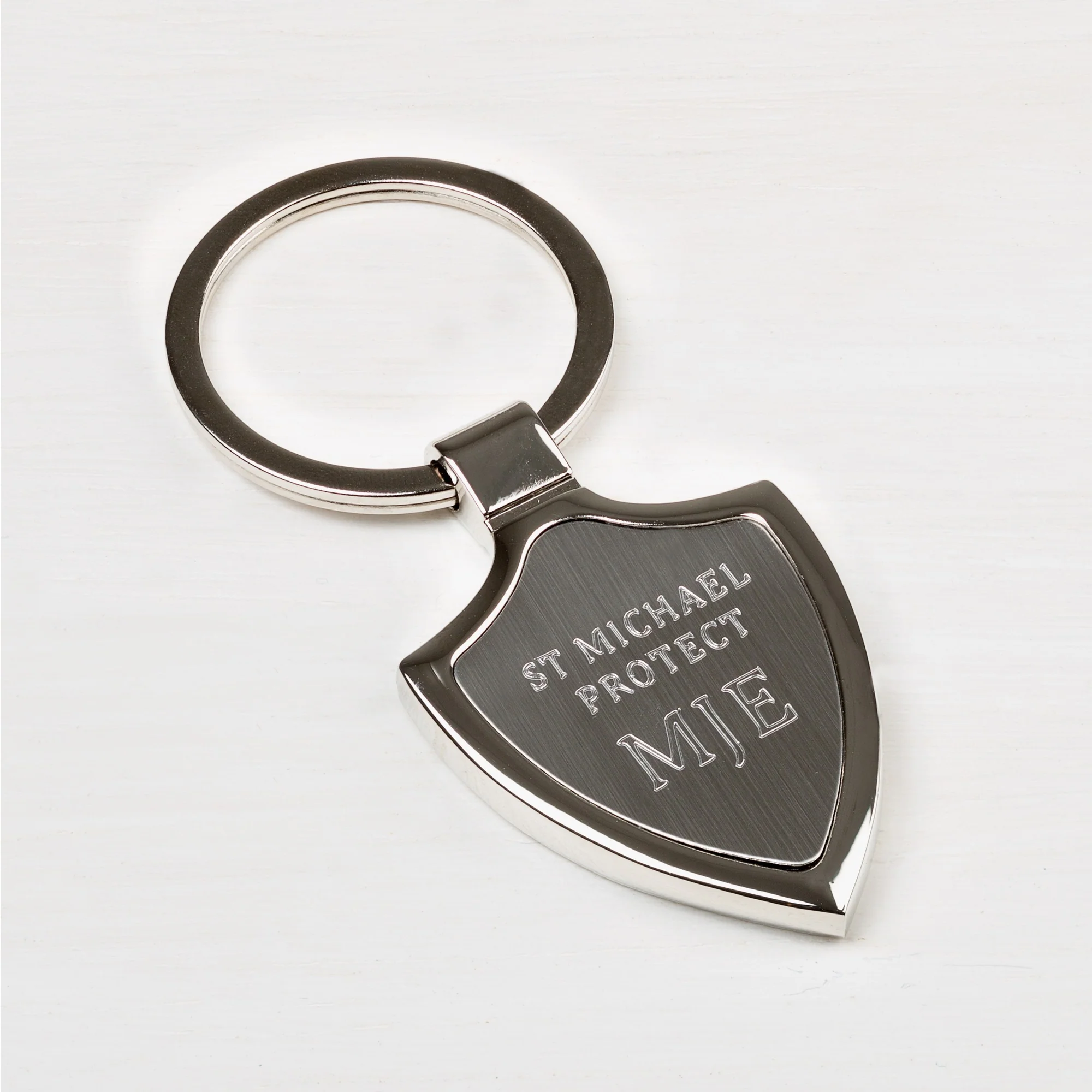 St Michael Shield Key Chain