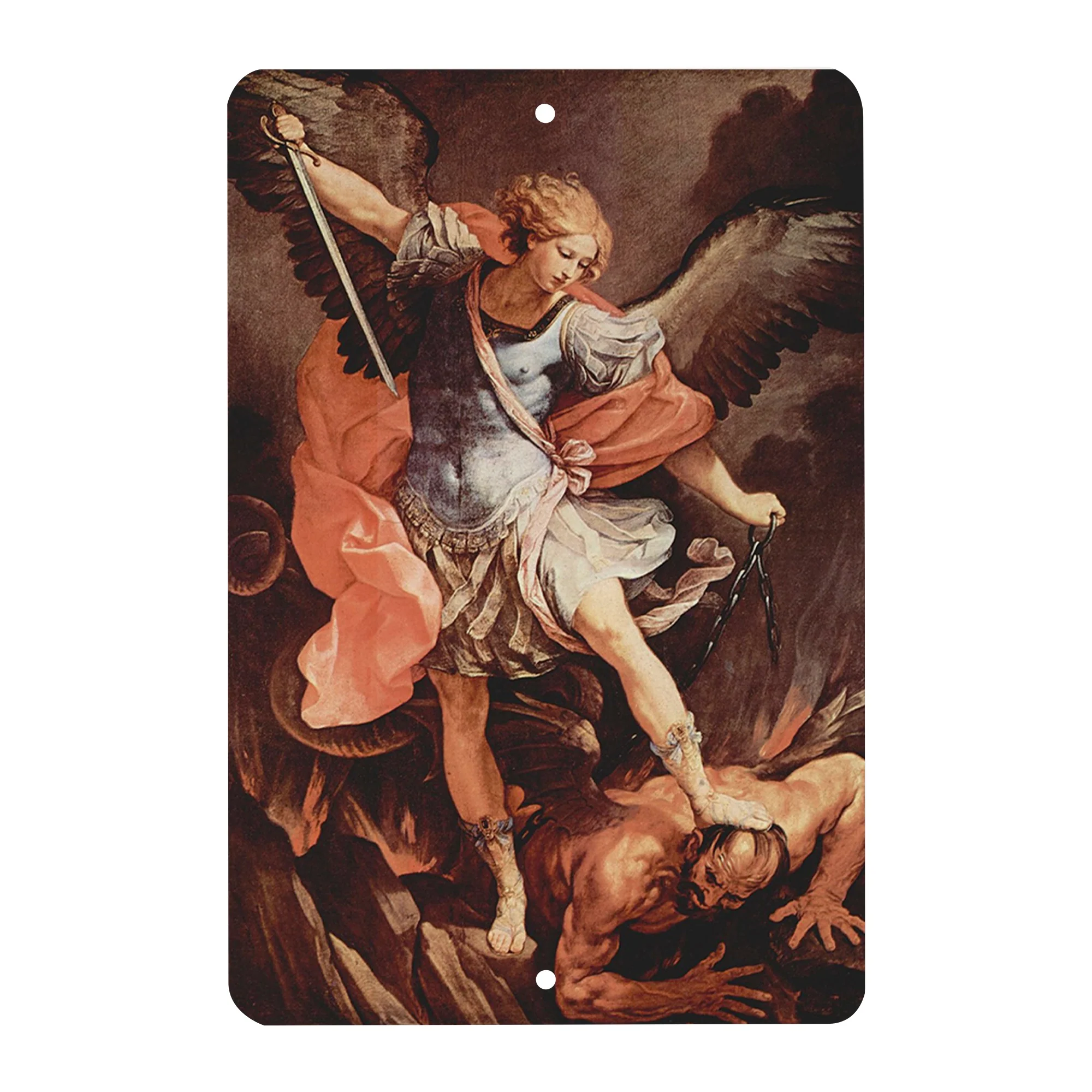 St Michael Tin Sign - Image 2