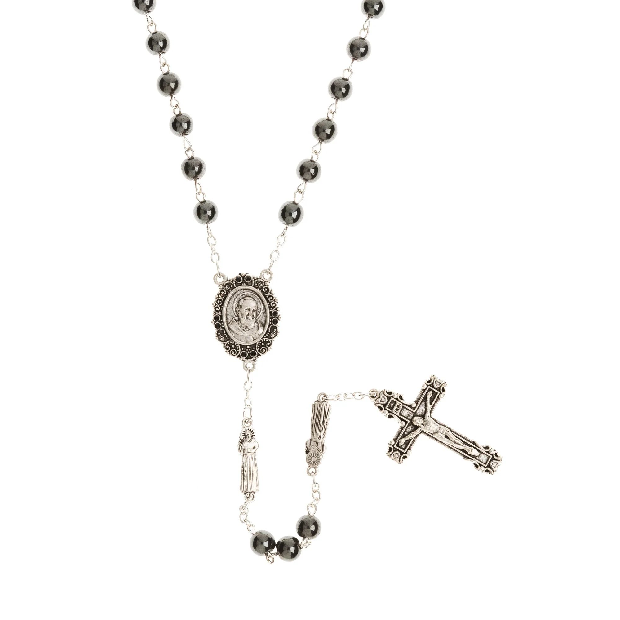 St. Padre Pio Rosary and Medal - Image 2