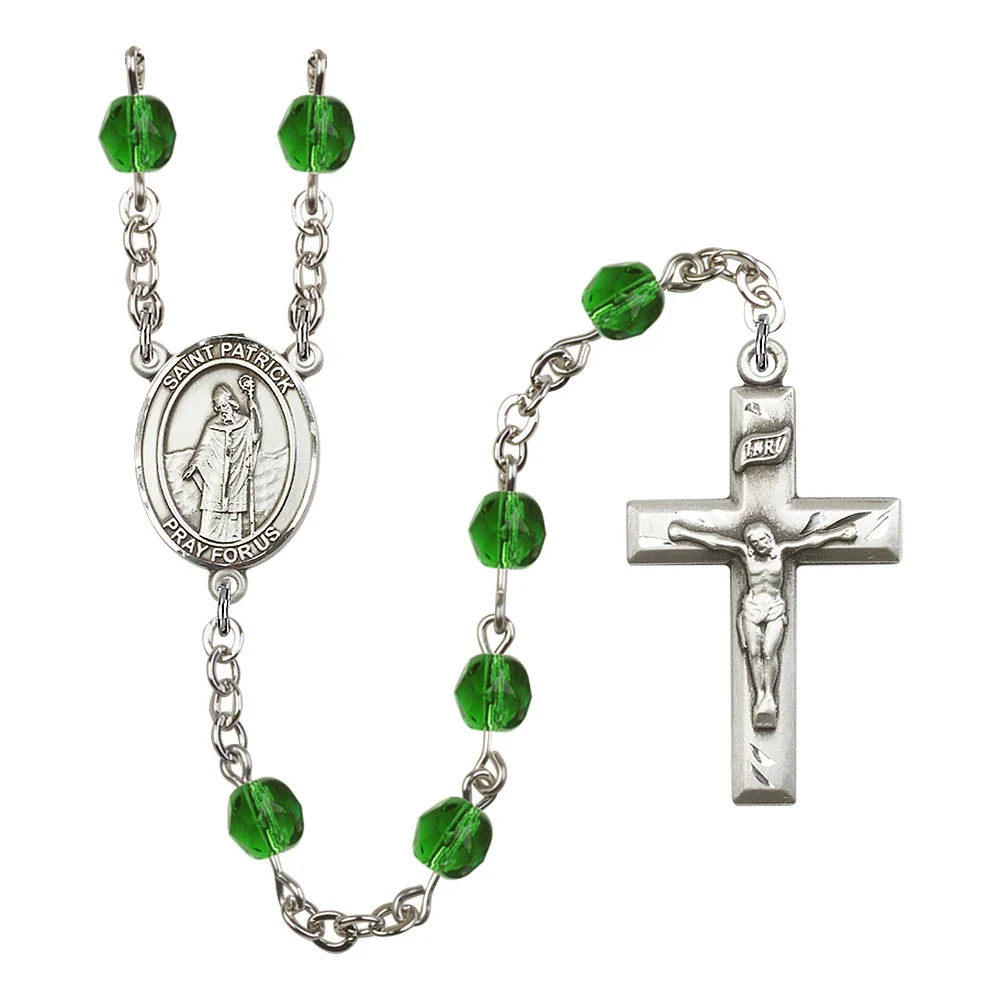 St. Patrick Crystal Birthstone Rosary - Multiple Birthstones - Image 12