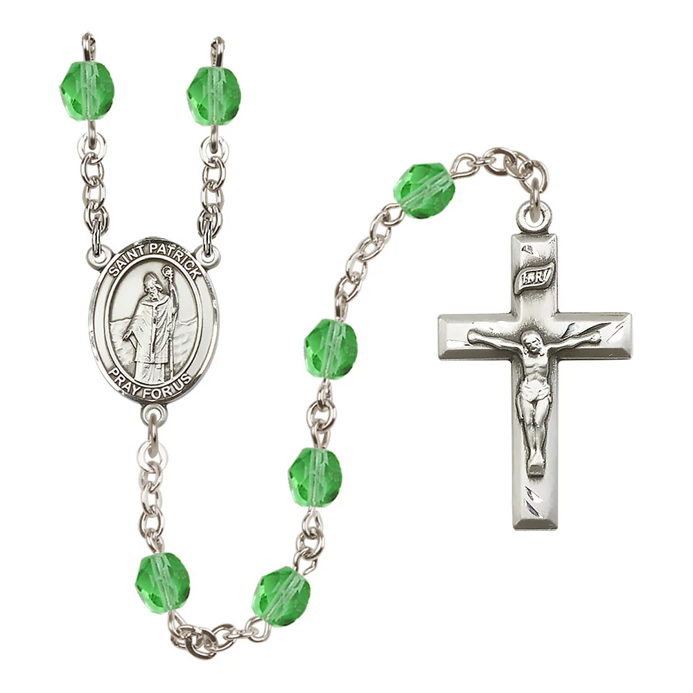 St. Patrick Crystal Birthstone Rosary - Multiple Birthstones - Image 5