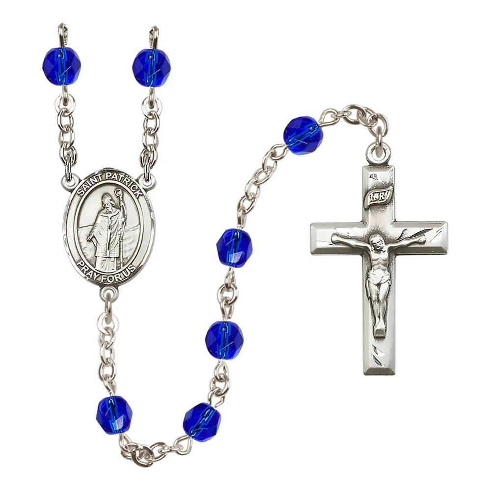 St. Patrick Crystal Birthstone Rosary - Multiple Birthstones - Image 6