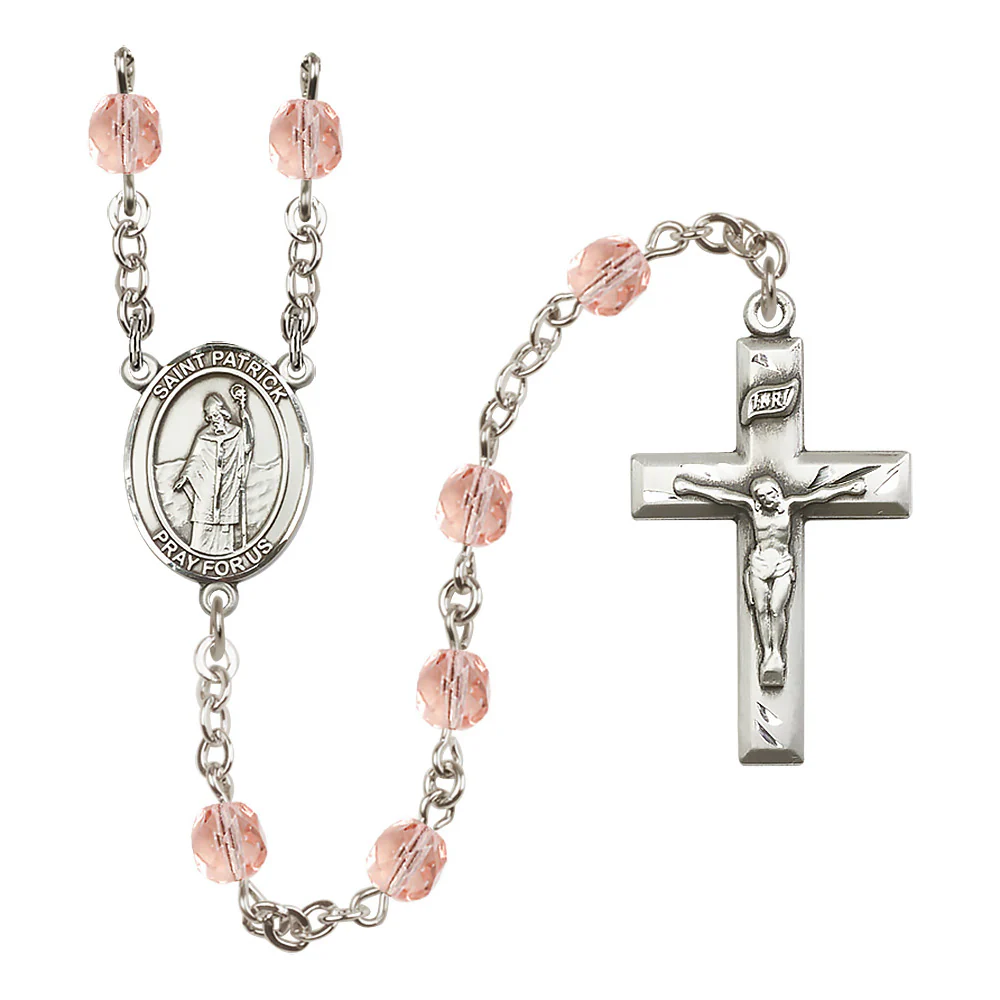 St. Patrick Crystal Birthstone Rosary - Multiple Birthstones - Image 7
