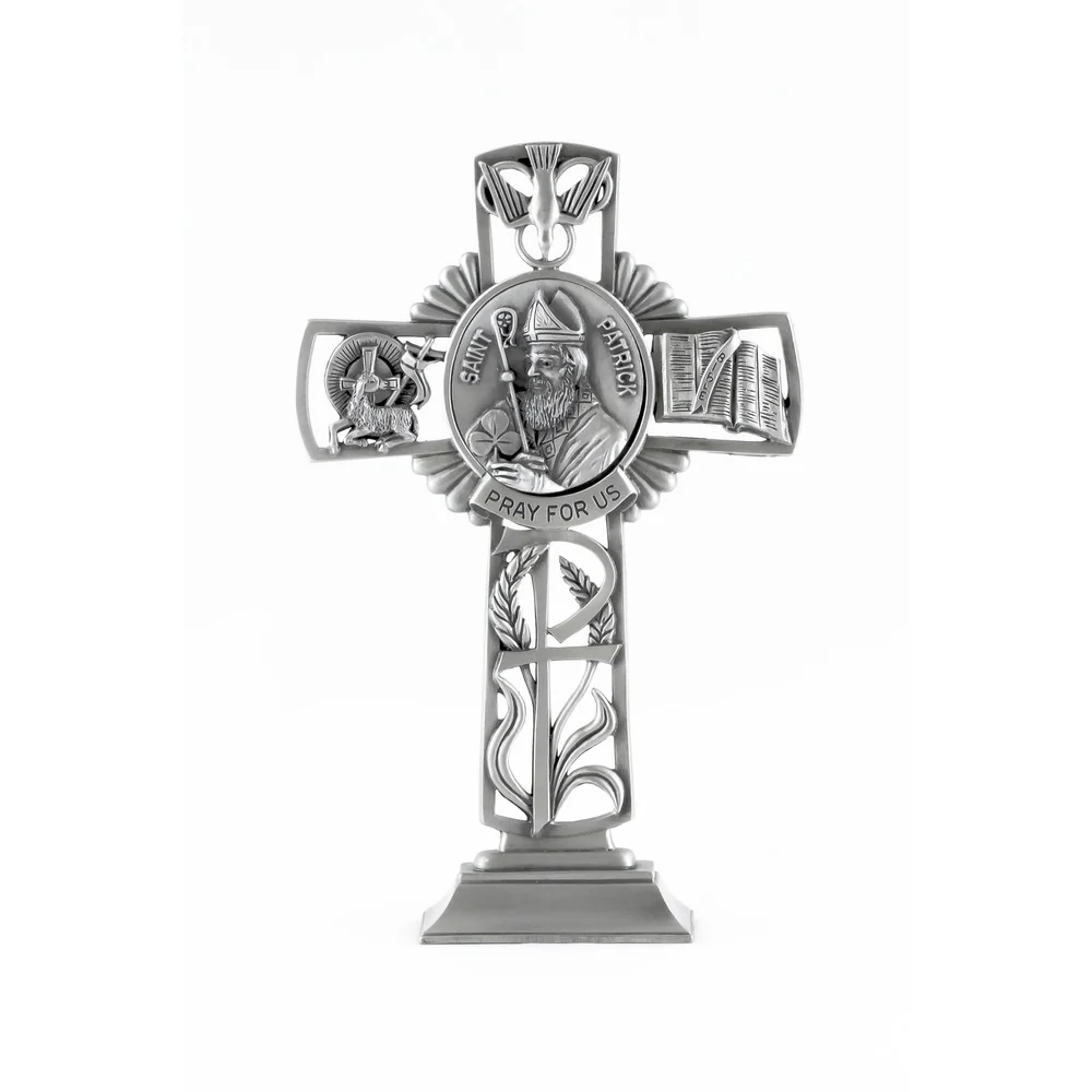 St. Patrick Standing Cross 5"