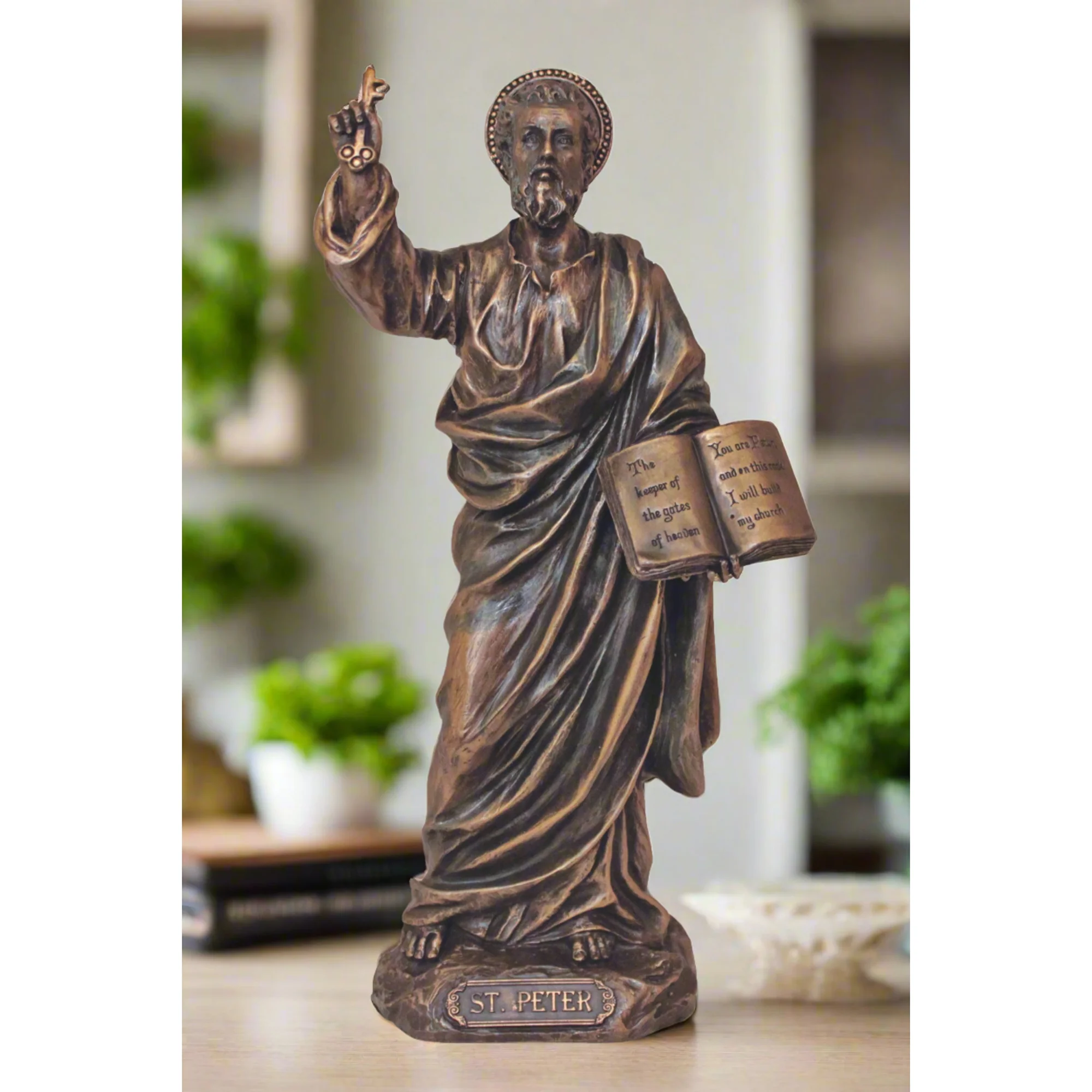 St. Peter Statue 8 Inch
