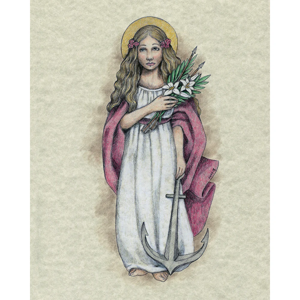 St. Philomena Art Print
