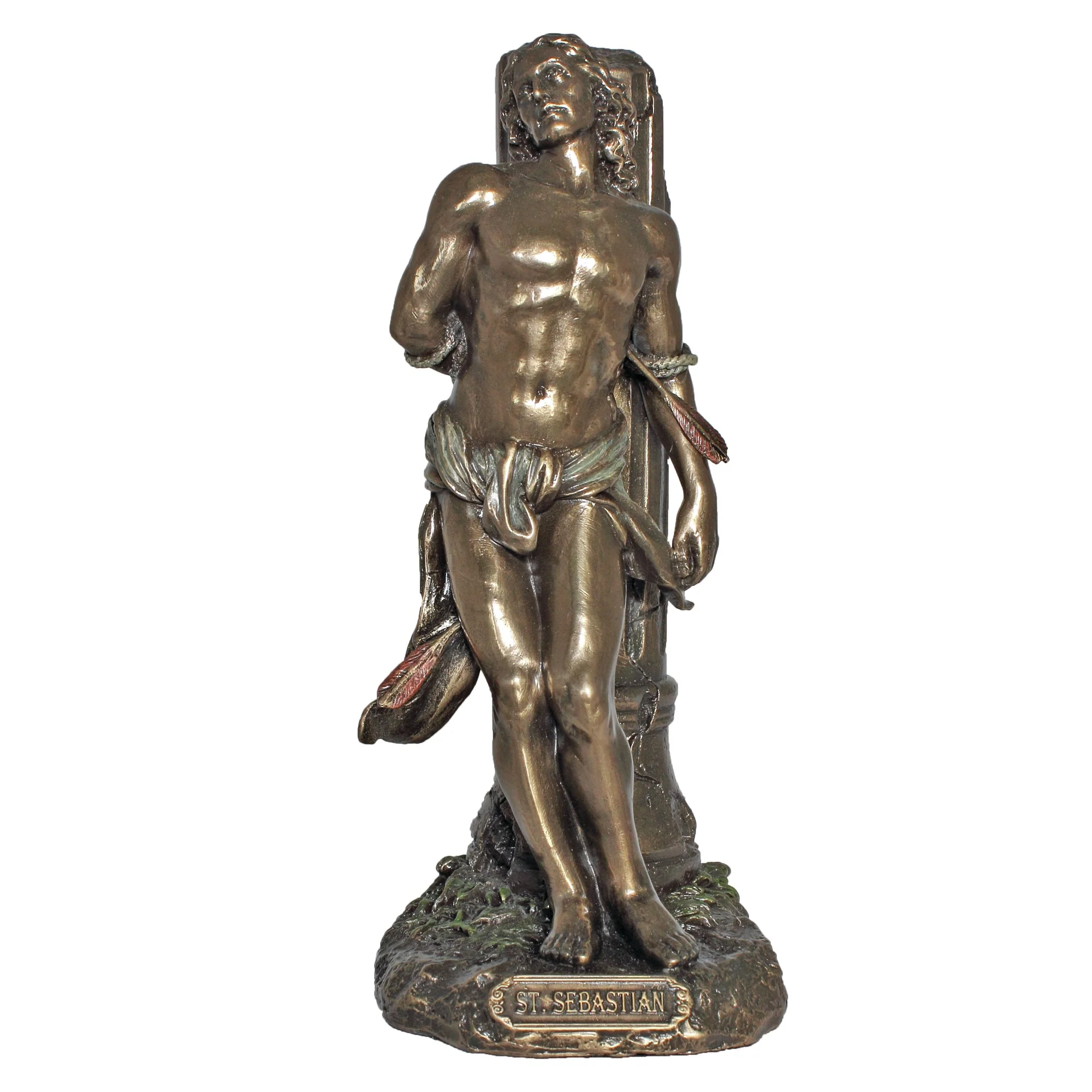 St. Sebastian Statue 8'' - Image 2