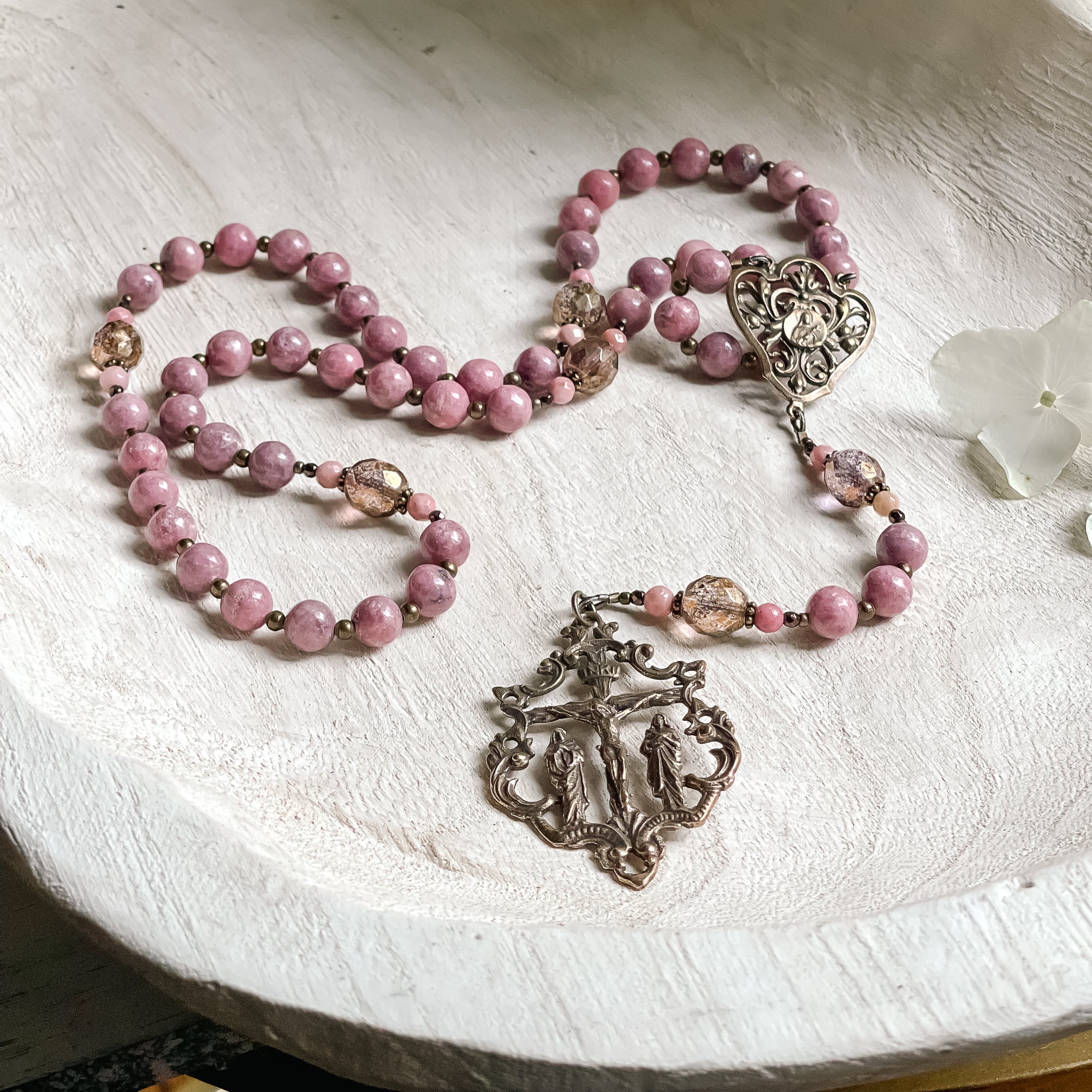 St. Therese Fire of Love Rosary - Image 5