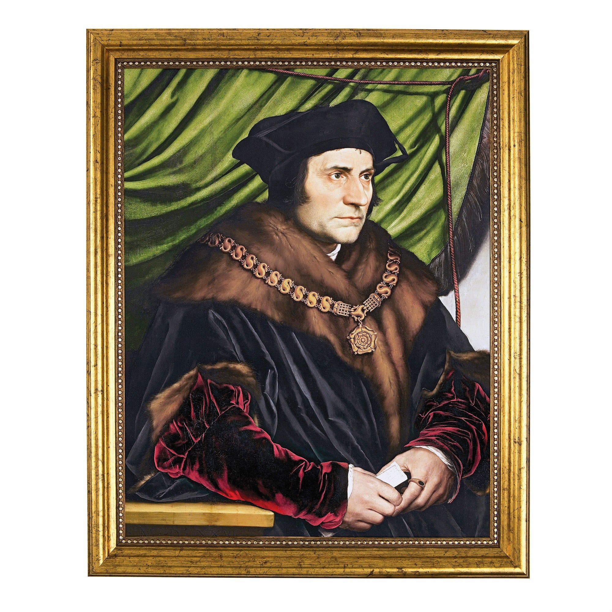 St. Thomas More Gold Framed Print - Image 2