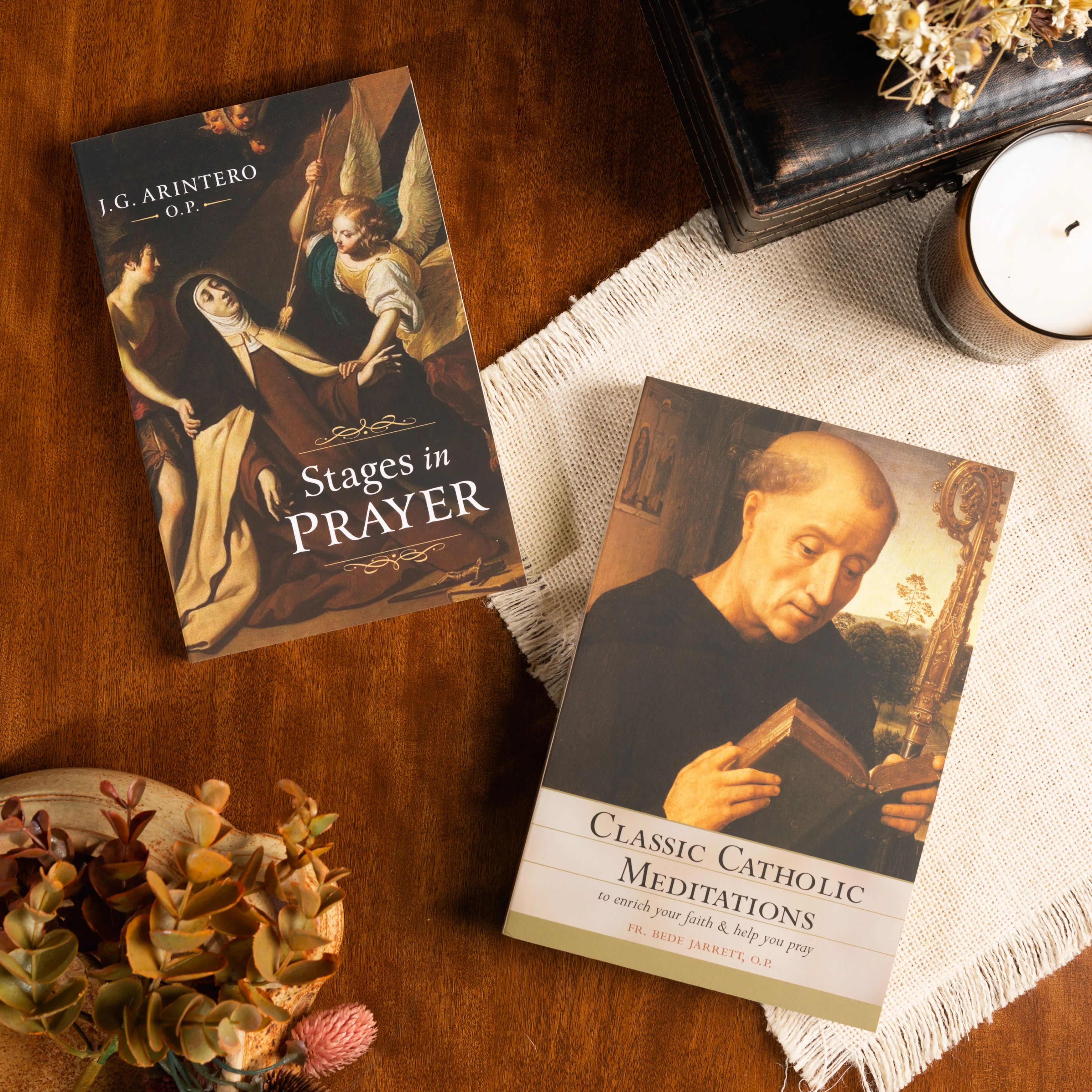 Stages in Prayer & Classic Catholic Meditations: 2 Book Set