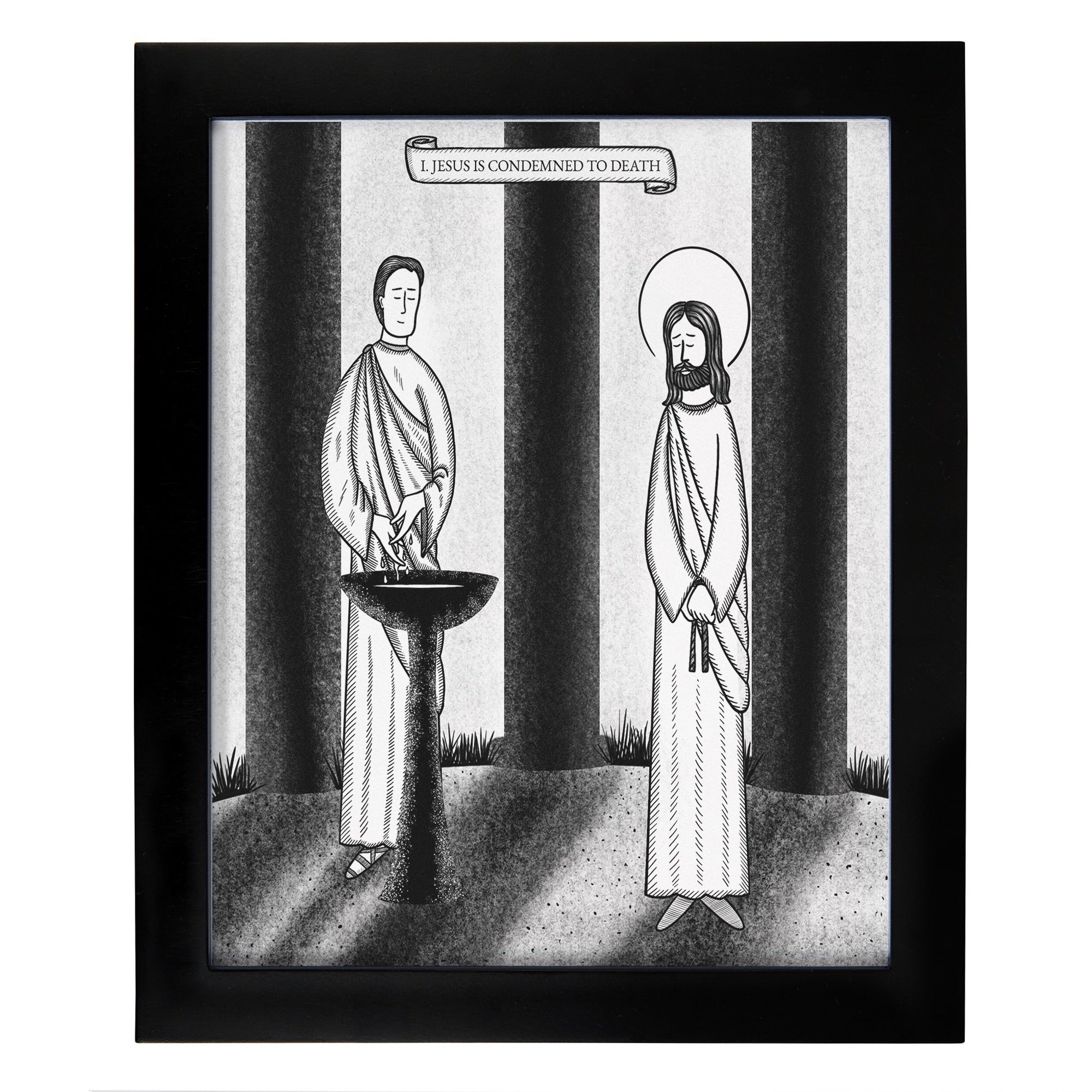 Stations of the Cross Full Set of 14 - Image 4