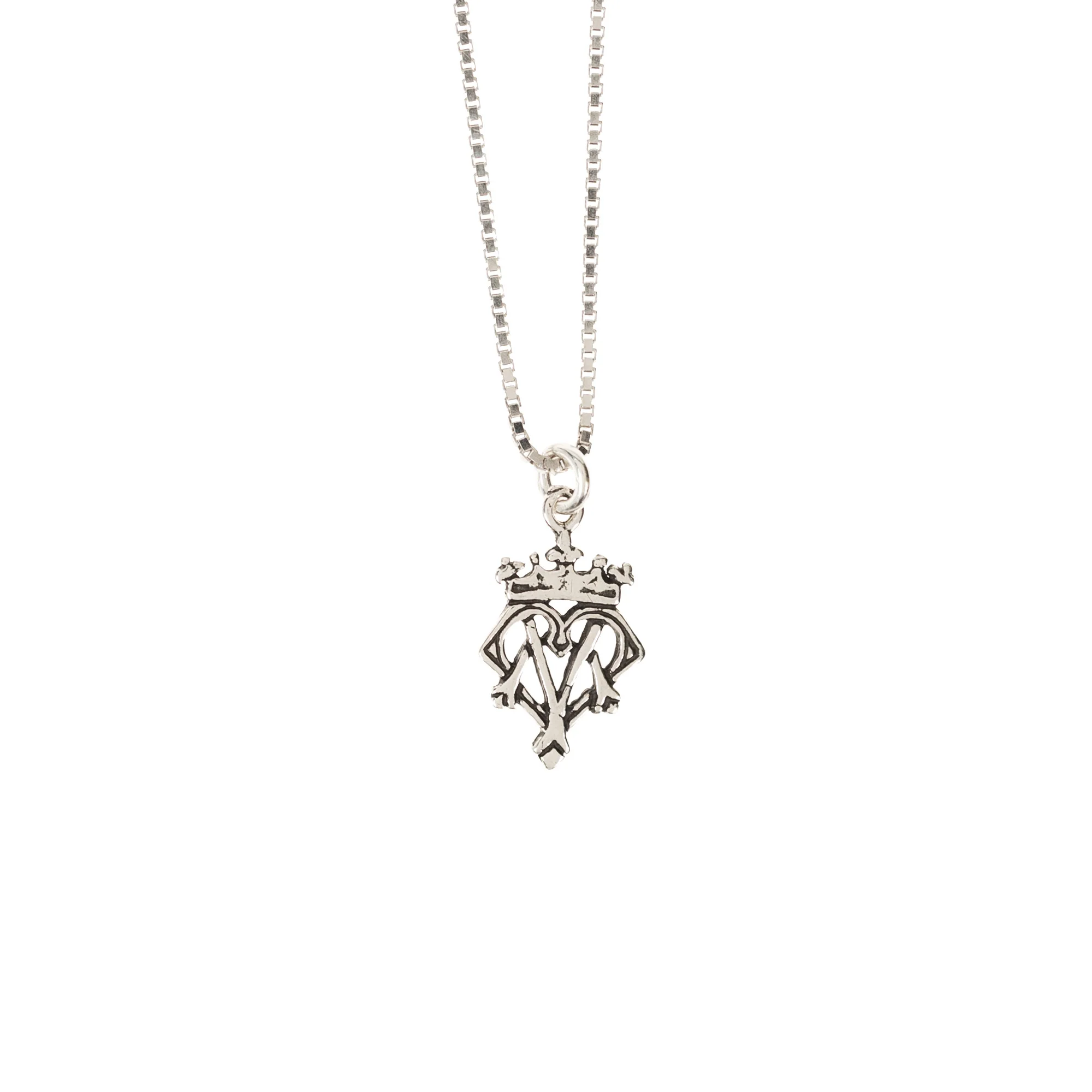 Sterling Silver Auspice Maria Necklace - Image 4