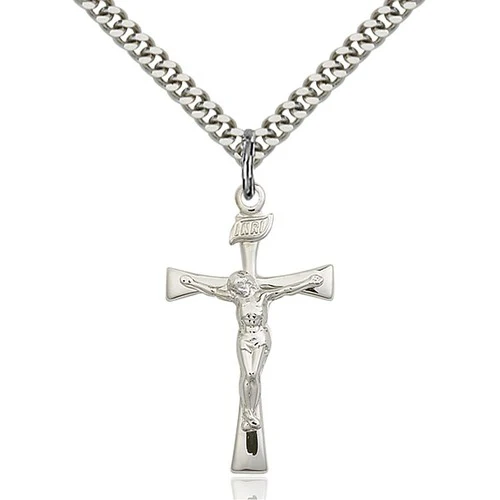 Sterling Silver Maltese Crucifix Pendant