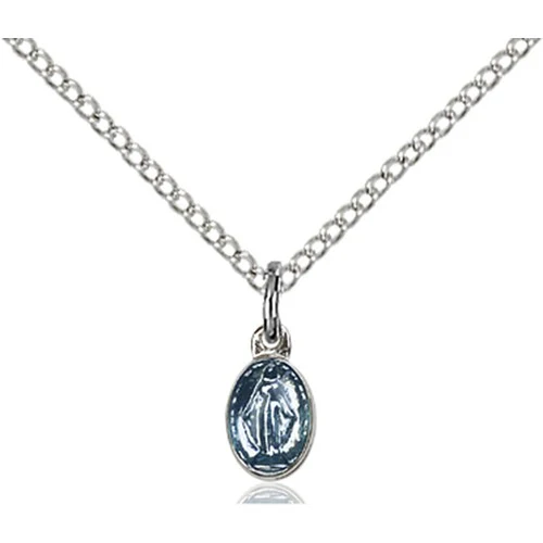 Sterling Silver Miraculous Pendant - 2511258