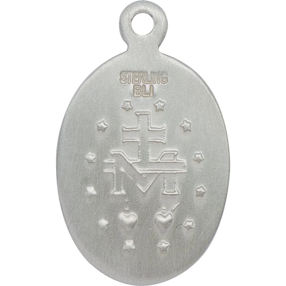 Sterling Silver Miraculous Pendant - 2511288 - Image 2
