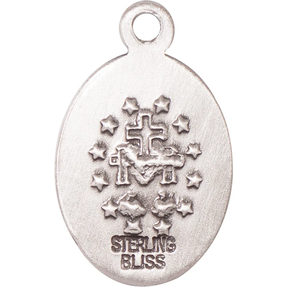 Sterling Silver Miraculous Petite Pendant - 2511425 - Image 2