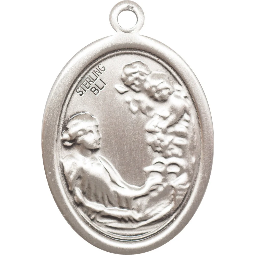 Sterling Silver St. Cecilia / Choir Pendant - Image 2