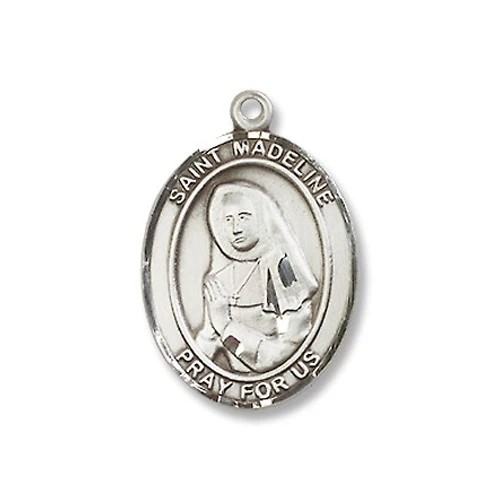 Sterling Silver St. Madeline Sophie Barat Pendant w/ Chain