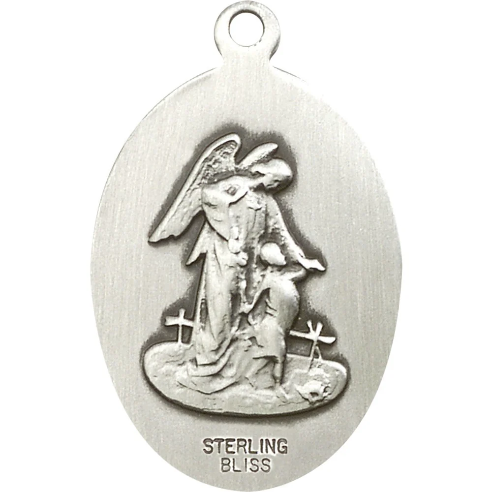 Sterling Silver St. Michael the Archangel Pendant - 2509085 - Image 2
