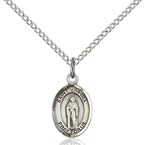 Sterling Silver St. Samuel Petite Pendant